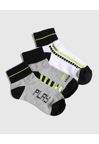 Medias Para Niño Tobillera Color Pack X Marca Ostu #80980122 Ostu