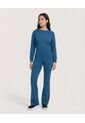 Leggins  Para Mujer Flare Color Azul Marca Ostu #40230650 de Ostu