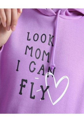 Buzo Para Mujer Hoodie Color Morado Marca Ostu #40060312