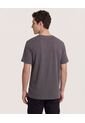 Camiseta  Para Hombre Manga Corta Cuello Redondo Color Gris Marca Ostu #60091773 de Ostu