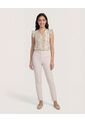 Pantalón  Para Mujer Moda Color Beige Marca Ostu #40070707 de Ostu