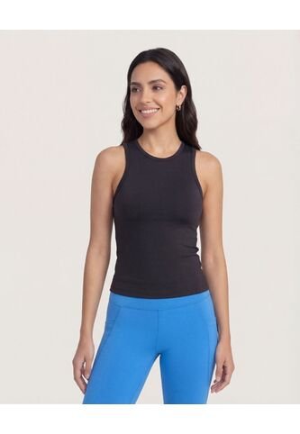 Camiseta  Para Mujer Manga Sisa Cuello Redondo Color Negro Marca Ostu #40092792 Ostu
