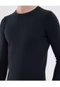Saco Para Hombre Cuello Redondo Color Negro Marca Ostu #60330033 de Ostu