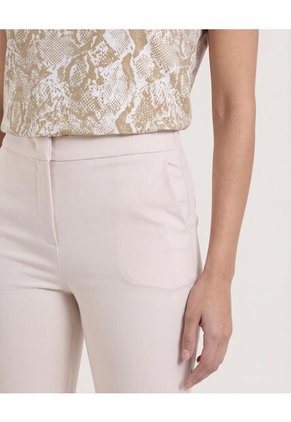 Pantalón  Para Mujer Moda Color Beige Marca Ostu #40070707
