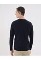 Saco Para Hombre Cuello Redondo Color Negro Marca Ostu #60330033 de Ostu