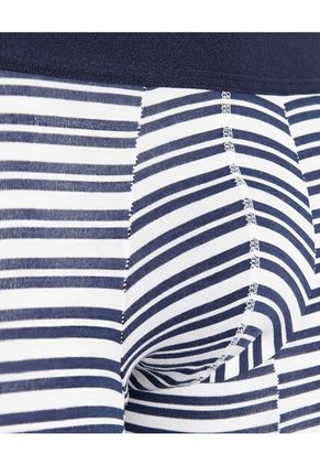 Boxer Para Hombre Filete Corto Algodón Color Azul  Marca Ostu #60000477