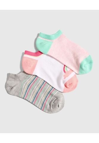 Medias Para Niña Invisible Color Pack X Marca Ostu #90980112 Ostu