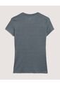 Camiseta  Para Mujer Manga Corta Cuello V Color Verde Marca Ostu #40092805 de Ostu