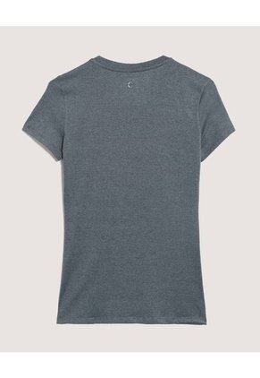 Camiseta  Para Mujer Manga Corta Cuello V Color Verde Marca Ostu #40092805