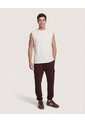 Camiseta  Para Hombre Manga Sisa Cuello Redondo Color Crema Marca Ostu #60091942 de Ostu