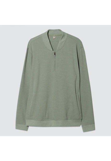 Buzo Para Hombre Bomber Color Verde  Marca Ostu #60060306