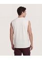Camiseta  Para Hombre Manga Sisa Cuello Redondo Color Crema Marca Ostu #60091942 de Ostu