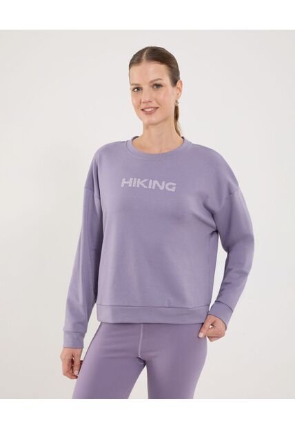 Buzo Para Mujer Cuello Redondo Color Lila Marca Ostu #40060484