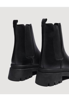 Botas  Para Mujer Botin Color Negro Marca Ostu #40670006