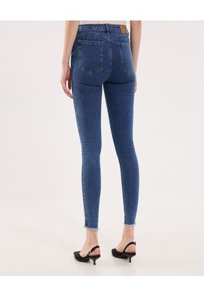 Jean Para Mujer Push Up Color Azul Marca Ostu #40160569