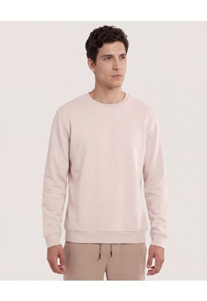 Buzo  Para Hombre Cuello Redondo Color Beige Marca Ostu #60060601