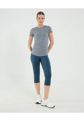 Leggins Para Mujer Medio Color Verde Marca Ostu #40230622