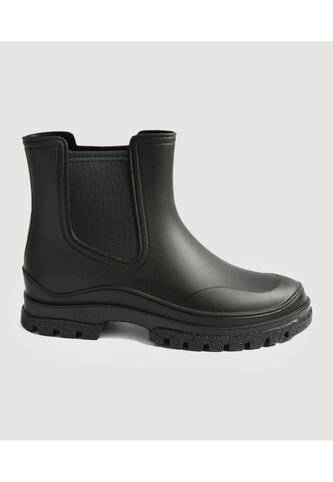 Botas Para Mujer Botin Color Negro Marca Ostu #40670005 Ostu