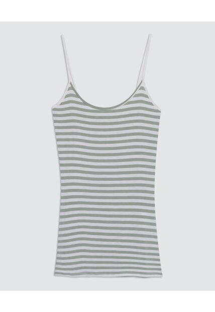 Top Para Mujer Top Color Verde  Marca Ostu #40220274