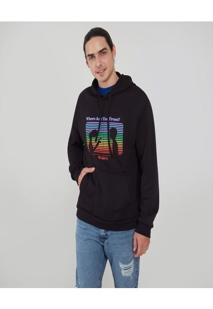 Hoddie Con Estampado De E.T.  Para Hombre #60060311 Ostu