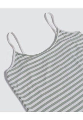 Top Para Mujer Top Color Verde  Marca Ostu #40220274