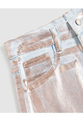 Jean Para Niña Wide-Leg Color Azul Claro Marca Ostu #90160082