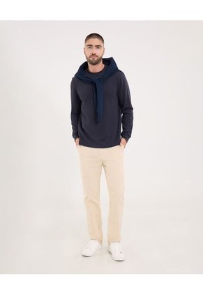 Buzo Para Hombre Cuello Redondo Color Azul  Marca Ostu #60060330