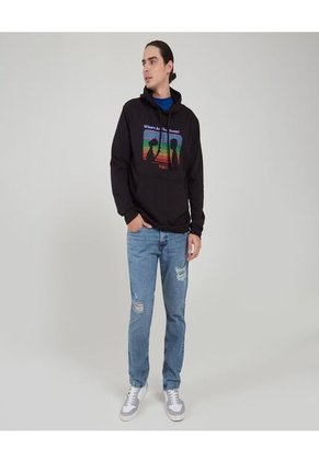 Hoddie Con Estampado De E.T.  Para Hombre #60060311 Ostu