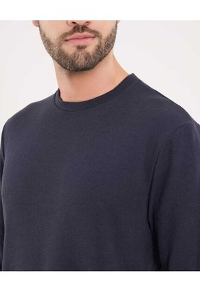 Buzo Para Hombre Cuello Redondo Color Azul  Marca Ostu #60060330