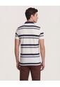Polo  Para Hombre Cuello Tejido Con Bolsillo Color Crema Marca Ostu #60110832 de Ostu