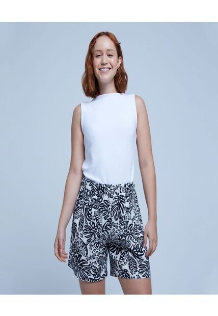 Camiseta Para Mujer Manga Sisa Color Blanco Marca Ostu #40091915