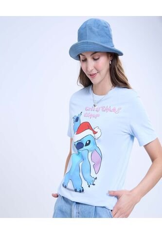 Camiseta Para Mujer Stitch Navideño  De Mujer #40092360 Ostu Ostu