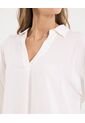 Camisa Para Mujer Manga 3/4 Color Crema Marca Ostu #40010339 de Ostu