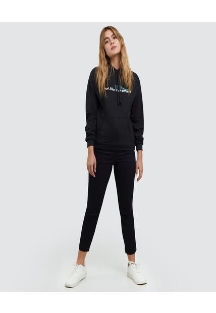 Pantalon Para Mujer Chino Color Negro Marca Ostu #40070345