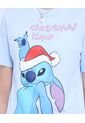 Camiseta Para Mujer Stitch Navideño  De Mujer #40092360 Ostu de Ostu