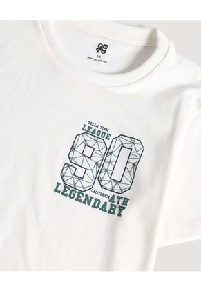 Camiseta X2 Infantil Niño Manga Corta Cuello Redondo Color Negro Marca Ostu #80090309