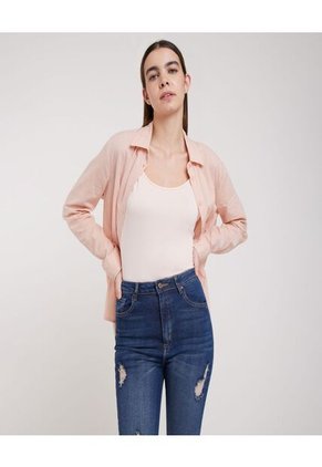 Camiseta Para Mujer Manga Sisa Color Rosado  Marca Ostu #40091547