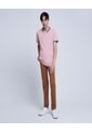 Polo Para Hombre Cuello Tejido Sin Bolsillo Color Rosa Marca Ostu #60110605 de Ostu