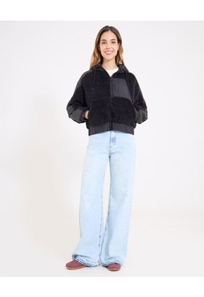 Chaqueta Para Mujer Acolchada Color Negro Marca Ostu #40080248