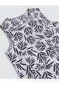 Blusa Para Mujer Manga Sisa Color Azul  Marca Ostu #40120823 de Ostu