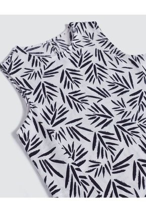 Blusa Para Mujer Manga Sisa Color Azul Marca Ostu #40120823
