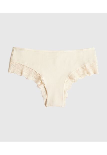 Panty Para Mujer Hipster Color Beige Marca Ostu #40800091