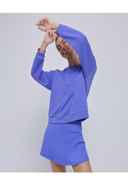 Buzo Para Mujer Cuello Redondo Color Azul  Marca Ostu #40060391
