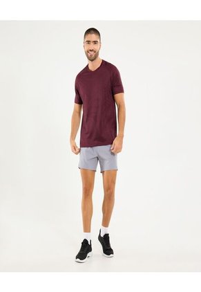 Camiseta Para Hombre Manga Corta Cuello Redondo Color Rojo Marca Ostu #60091632