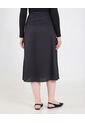 Falda  Para Mujer Largo Color Negro Marca Ostu #40140196 de Ostu