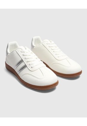 Tenis Para Mujer Casual Color Blanco Marca Ostu #40720187