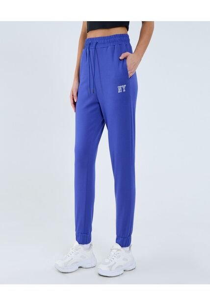 Pantalón Para Mujer Jogger Color Azul Marca Ostu #40070779