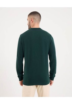 Buzo Para Hombre Cuello Redondo Color Verde Marca Ostu #60060567