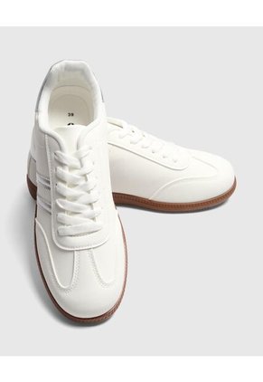 Tenis Para Mujer Casual Color Blanco Marca Ostu #40720187