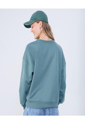 Buzo Para Mujer Cuello Redondo Color Verde Marca Ostu #40060434